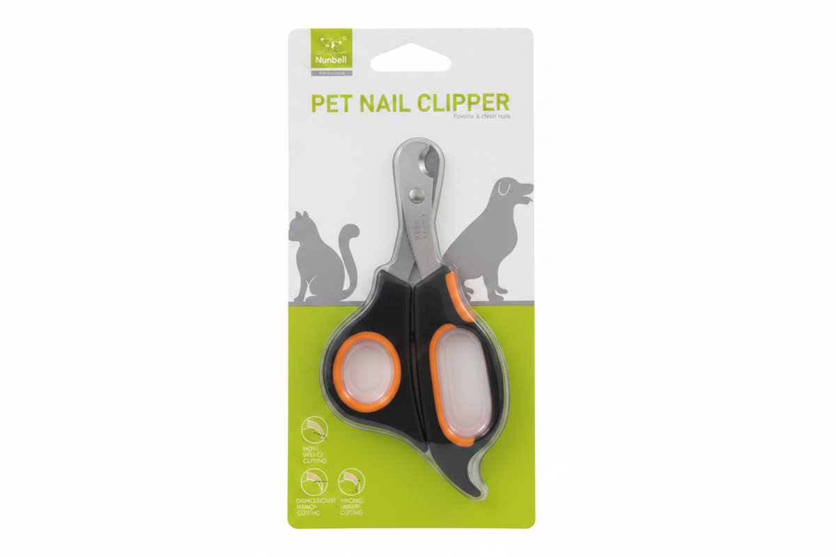 Pet Nail Clipper - Orange Accent