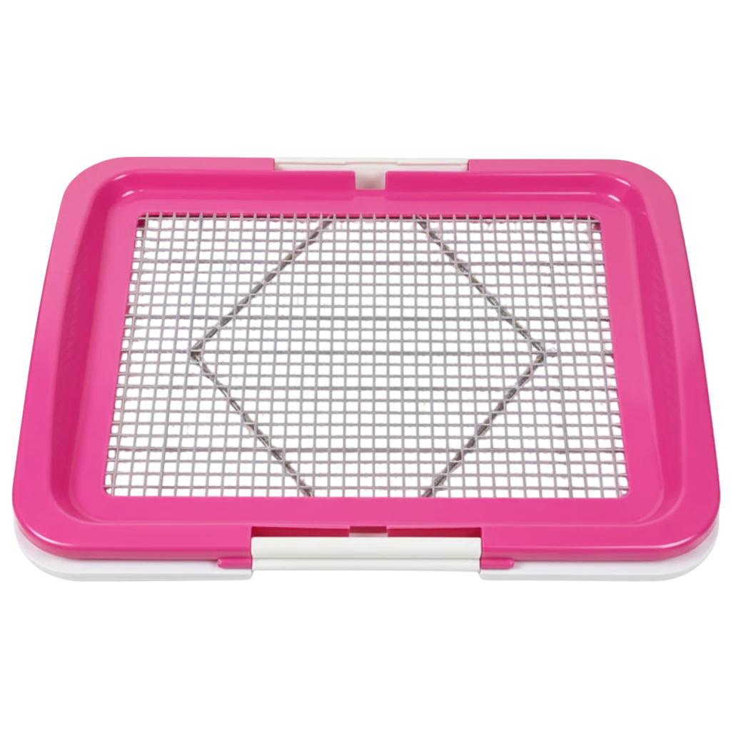 Pet Training Tray - Pink