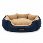 Petmoda Navy Bed - Camel Interior