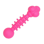 Pink Dog Chew Toy - White Background