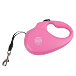 Pink Doggie Retractable Leash