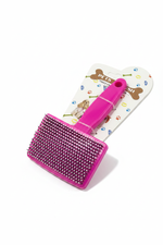 Pink Pet Brush - White Background
