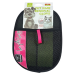 Pink Pet Hair Removal Glove - White Background