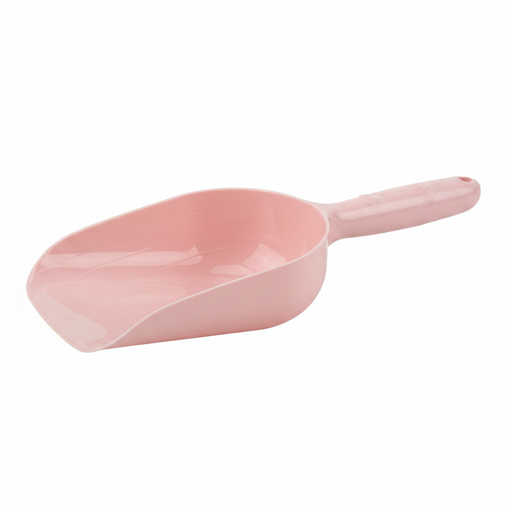 Pink Scoop - Angled Side