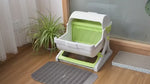Cat Litter Box, Full and Semi-Closed Size 45.5*48.9*53.5Cm
