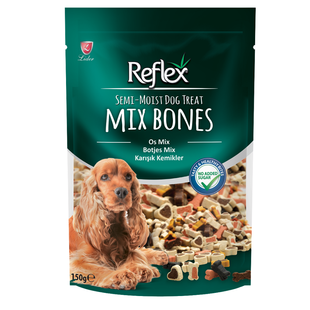 Reflex Semi - Moist Mix Bones Dog Treat 150g Petfast.shop Reflex Chewy Treat Dog Exclusive Treats petfast.shop Egypt PRE6039S Default Title 225.00