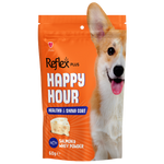 Reflex Plus Dog Treat Happy Hour Healthy & Shiny Coat Salmon & Whey Powder 60g