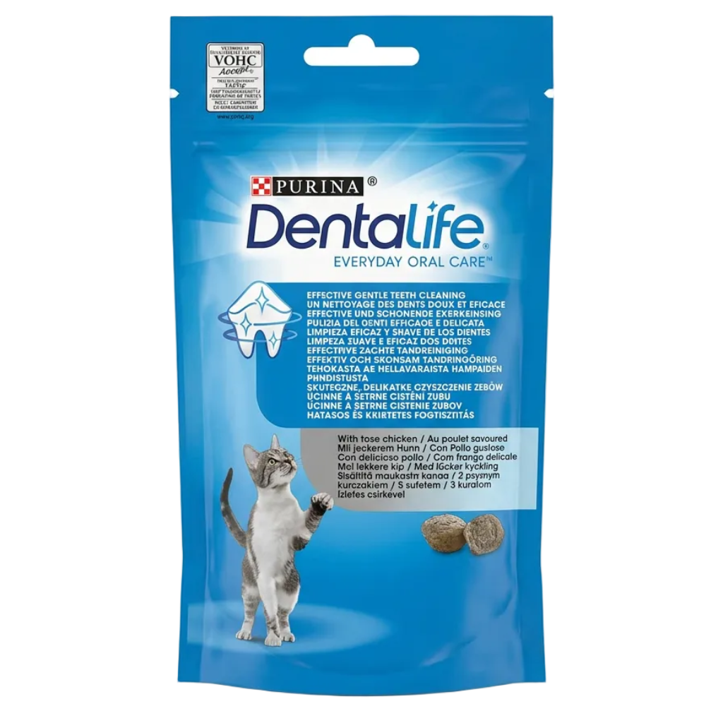 كيس Purina DentaLife بخلفية بيضاء للعرض على الموقع