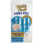 Fancy Feast Adult Puree Kiss Chicken Puree with Tuna Flakes 4*10g
