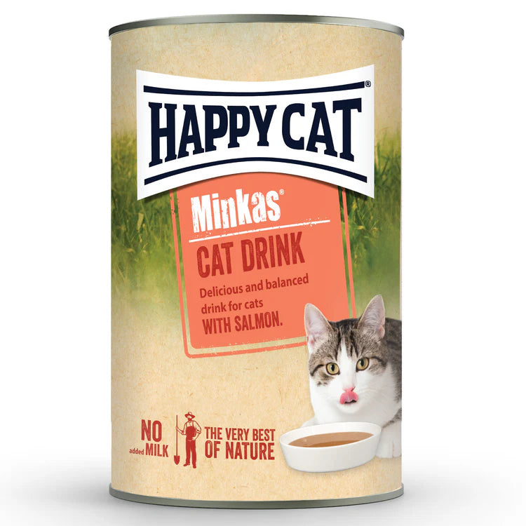 Happy Cat Minkas Cat Drink with Salmon Can 135ml
