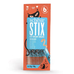SCHESIR Stix Creamy with Salmon - Treat for Cats - 6 X 15g =90g.
