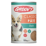 Groovy Wet Food For dogs classic pate duck 400g