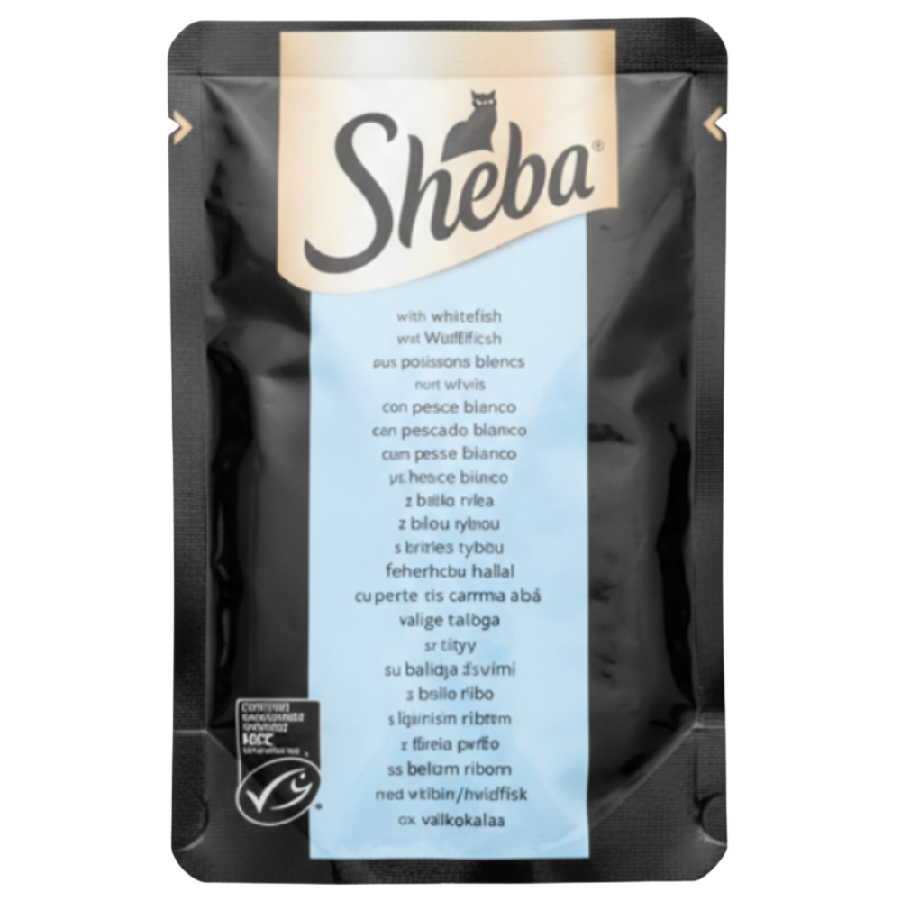 Sheba Wet Food For Cat with Whitefish 85 G