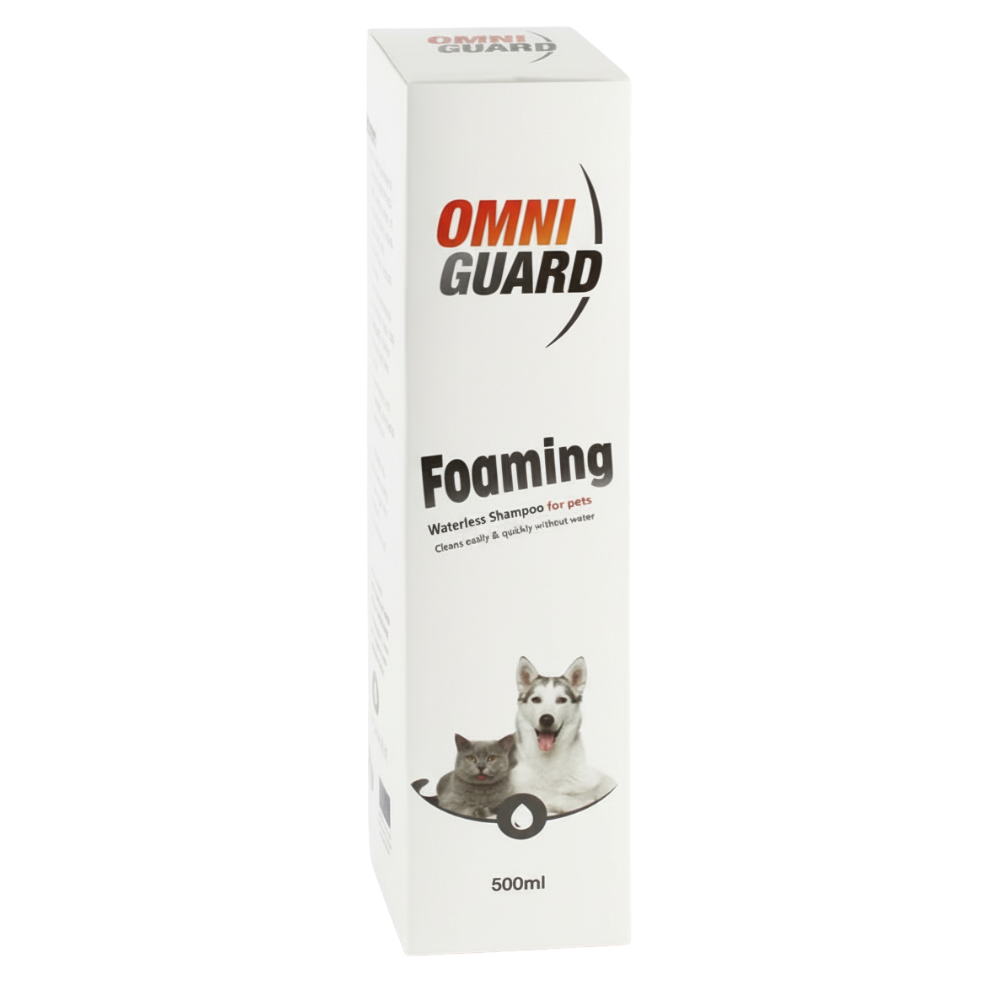 Omni Guard Foaming Waterless Shampoo 500 ml Petfast.shop Omni Guard Cat Dog Egypt Brand Grooming Kitten Puppy Wipes & Waterless Grooming petfast.shop Egypt POM3186S Default Title 135.00