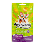 Purrfections Anti Hairball Turkey Cat Treats - 60g Petfast.shop Purrfections Biscuit Treat Cat Treats petfast.shop Egypt PPU3360S Default Title 190.00