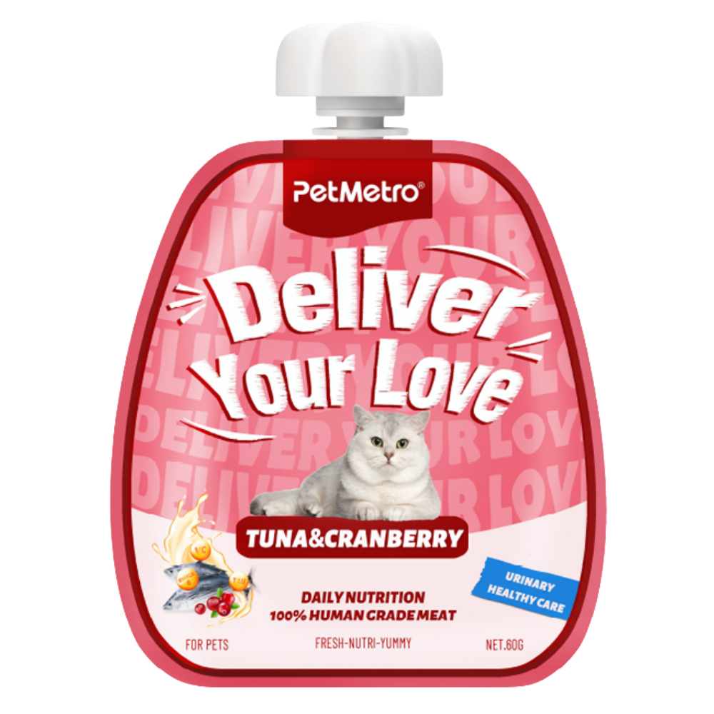 Petmetro Cat Creamy Treat Urinary Healthy Care Tuna & Cranberry 60g Petfast.shop Petmetro Cat Liquid Treat Treats petfast.shop Egypt PPE3385S Default Title 145.00