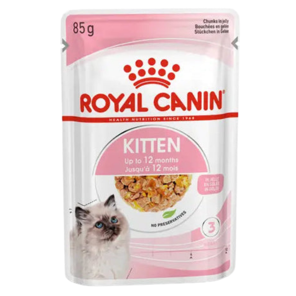 Royal Canin Wet Food Chunks in Jelly for Kittens 85 gr Petfast.shop Royal Canin Cat Exclude Food Kitten Wet Food petfast.shop Egypt PRO3884S Default Title 145.00