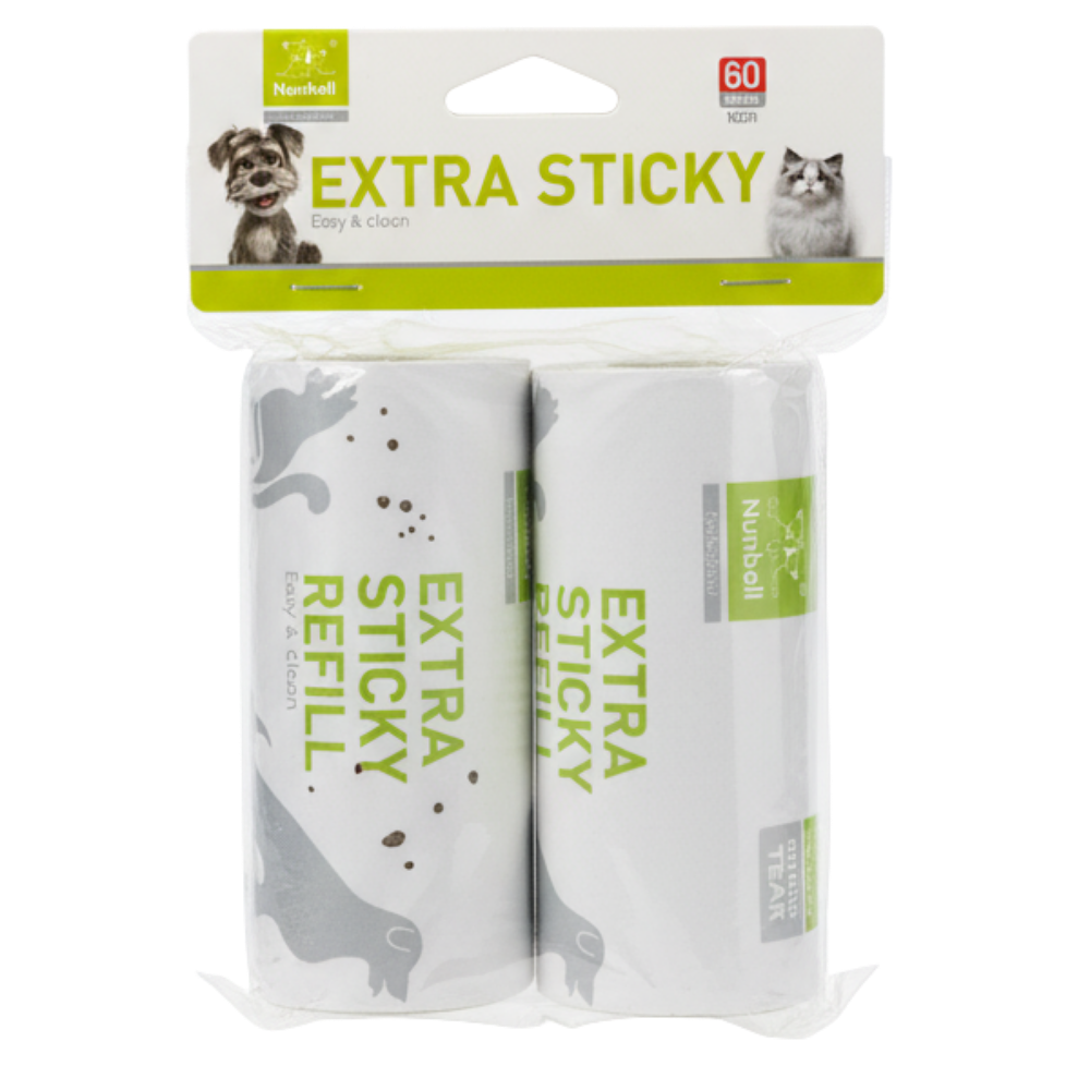 Nunbell Extra Sticky 60 Sheet 12M Replacement 2 Pes