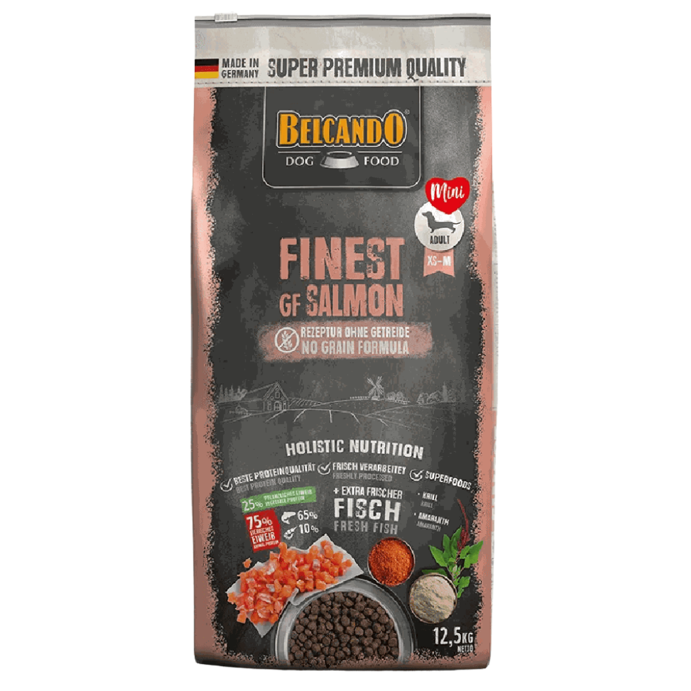 Belcando Finest Salmon For Mini Adult Dogs ( XS-M ) Petfast.shop Belcando Dog Dry Food Food petfast.shop Egypt PBE0057S-1 12.5 Kg 5360.00