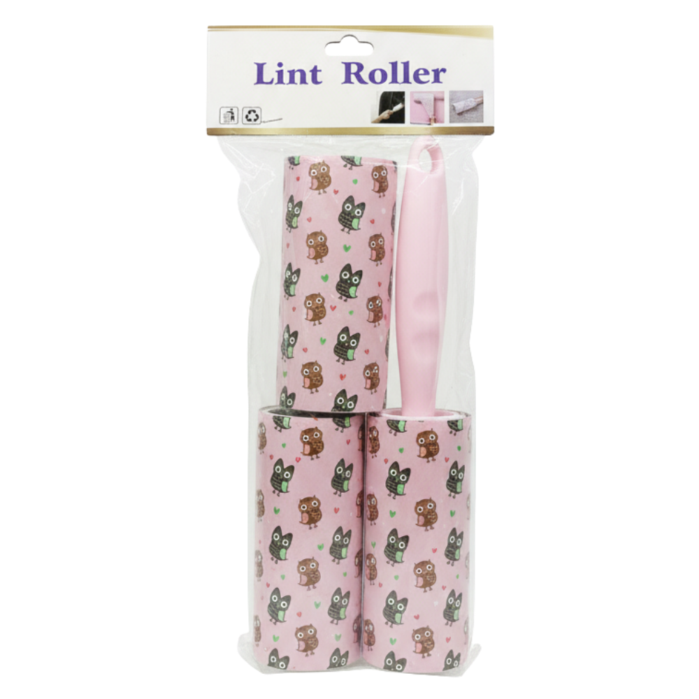 Lint Roller Set with 2 Decorative Refills Petfast.shop Generic Cat Cleaning & Potty Dog Grooming Supplies petfast.shop Egypt PLI3472S blue 100.00