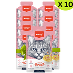 BUY 9 + 1 FREE Wanpy Meat Broth Tuna & Shrimp for Cat 50g Petfast.shop Wanpy Bundles Cat Exclude Food Wet Food petfast.shop EgyptDefault Title 1080.00