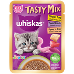Whiskas Wet food Kitten Tasty Mix Gravy with Chicken,Tuna & Sweet Potato 70g Petfast.shop Whiskas Cat Exclusive Food Kitten Wet Food petfast.shop EgyptDefault Title 110.00