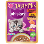 Whiskas Wet Food for Kitten Tasty Mix Gravy with Seafood & Carrot 70g