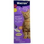 Winston Cat Treats Beef & Cheese with Grass & Taurine 8 Tube 120g Petfast.shop Winston Cat Creamy Treat Exclusive Treats petfast.shop EgyptDefault Title 345.00