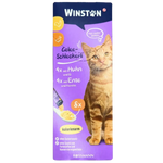 Winston Cat Treats Chicken, Egg, Duck and Carrot 8 Tube 120g Petfast.shop Winston Cat Creamy Treat Exclusive Treats petfast.shop EgyptDefault Title 345.00