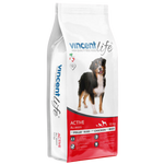 Vincent Life Dry Food For Active Dogs Chicken and Rice 15 kg