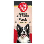 The Fresh Pack Turkey à la Crème For Dogs - "UMAMI" 450 Grams Petfast.shop The Fresh Pack Dog Egypt Brand Exclusive Food Frozen Food petfast.shop Egypt PTH1027S Default Title 100.00