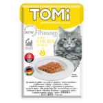 Tomi Wet Food with Chicken in Jelly for Sterilized Cats 85 gr Petfast.shop Tomi Best Selling Cat Food Wet Food petfast.shop Egypt PTO0834S Default Title 65.00