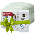 GET 3 Super Training Pads For Puppy 90*60cm 30Pcs + 1 FREE Doodzy Training Pad 60*90- 10 Pads Petfast.shop super training Bundles Cleaning & Potty Dog Egypt Brand Exclude Puppy Supplies petfast.shop Egypt PGE4623S Default Title 1350.00