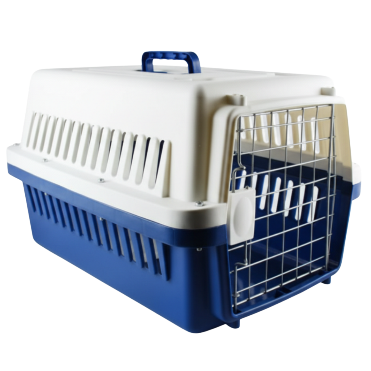 Naomi Pet Crate-Small-48*32*H30 Cm-A203 (Blue) Petfast.shop Naomi Carriers & Travel Accessories Cat Dog Kitten Puppy petfast.shop Egypt PNA1795S750.00