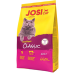 JOSI Cat food package for sterilised cats on a white background