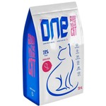 Bag of cat food with 'The ONE' branding on a white background