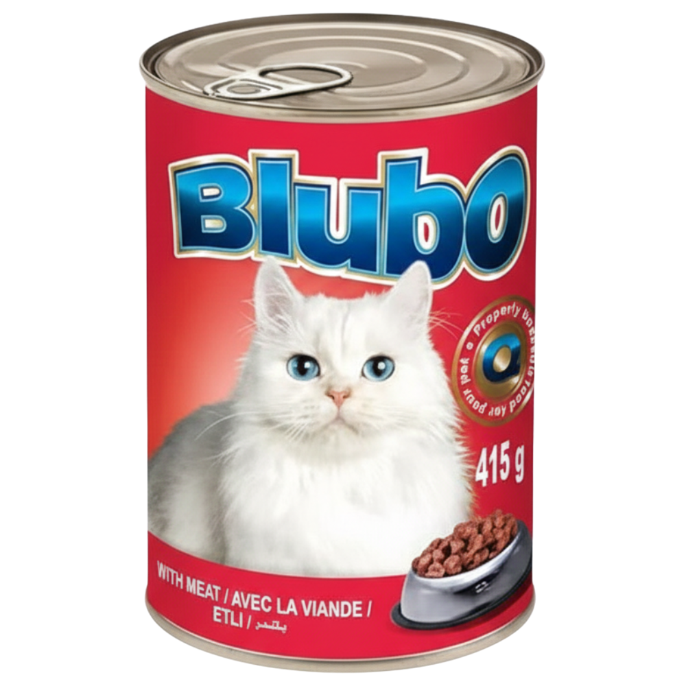 Blubo Cat Food with Beef Can 415g Petfast.shop Blubo Best Selling Cat Food Wet Food petfast.shop Egypt 75.00