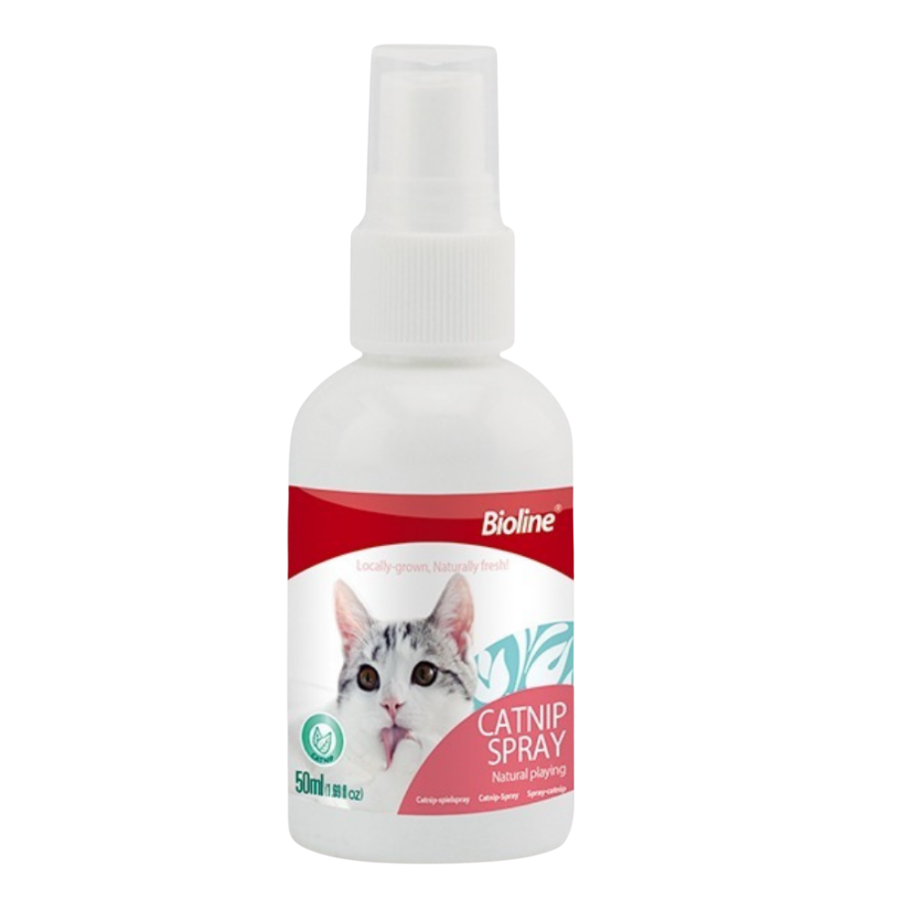 Bioline CatNip Spray 50ml (1.7Floz) Petfast.shop Bioline Cat Catnip Treats petfast.shop Egypt 250.00