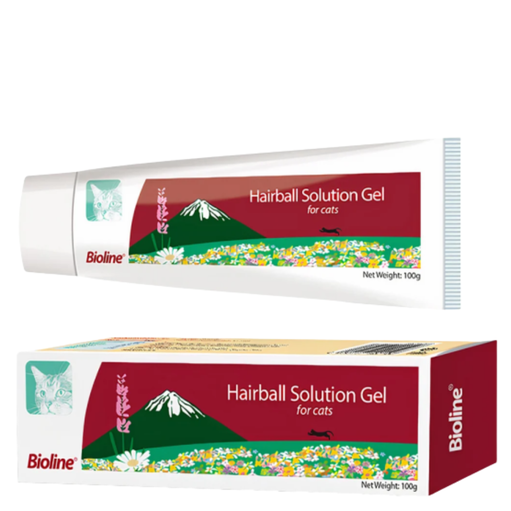 Bioline Hairball Solution Gel For Cats 100g
