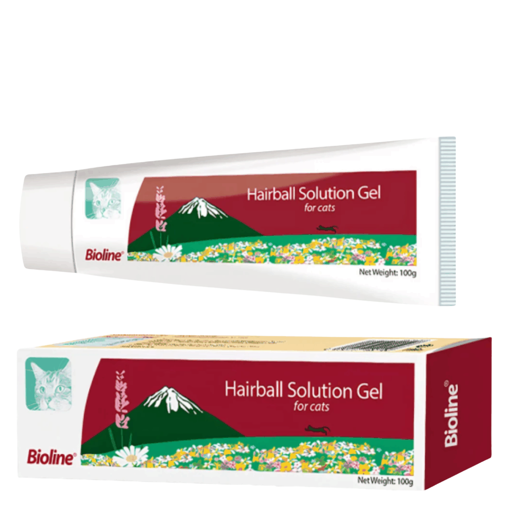 Bioline Hairball Solution Gel For Cats 100g Petfast.shop