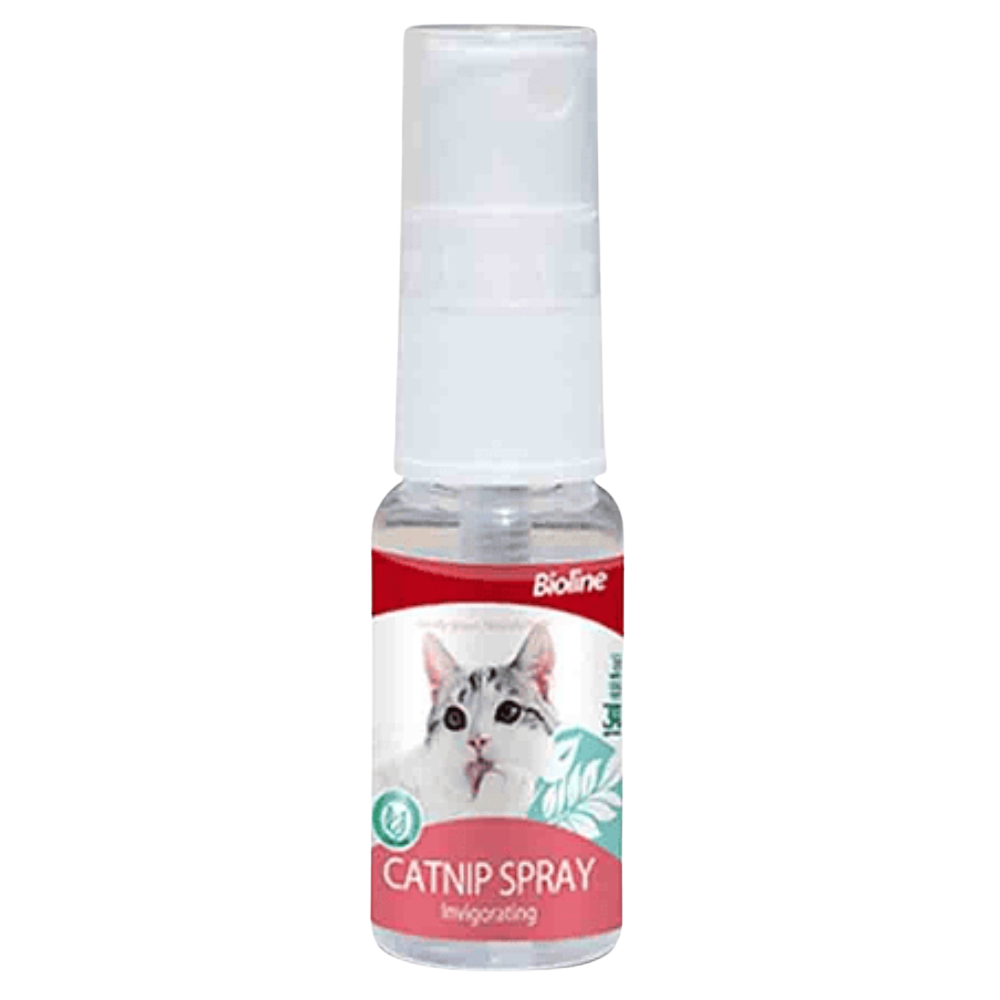 Bioline CatNip Spray 15ml (0.5Floz) Petfast.shop Bioline Cat Catnip Treats petfast.shop Egypt 205.00