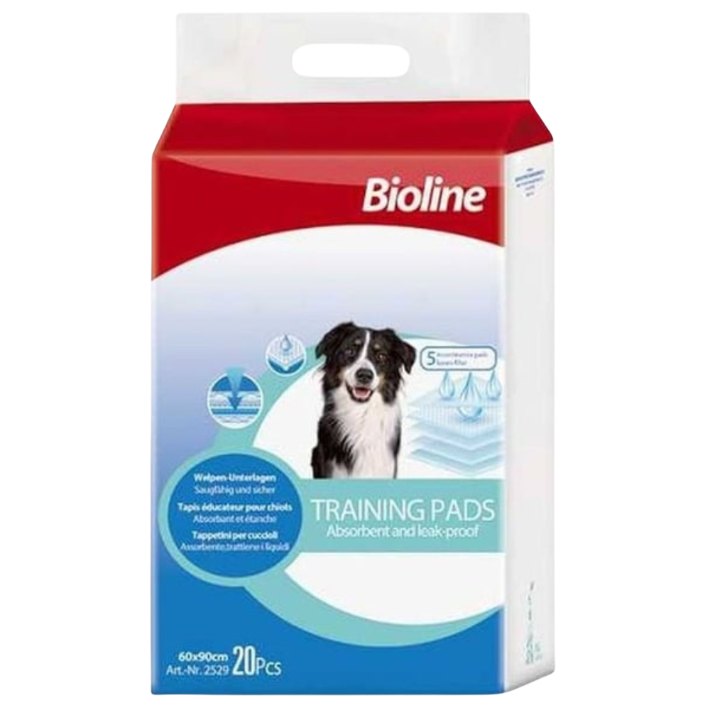 Bioline Training Pads 60*90Cm 20Pcs Petfast.shop Bioline Cleaning & Potty Dog Puppy Summer Supplies petfast.shop Egypt 585.00