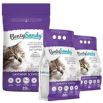 Benty Sandy Cat Litter LAVENDER SCENTED Petfast.shop