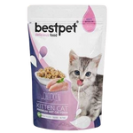 Best Pet Kitten Pouch chicken 85g Petfast.shop Bestpet Cat Food Kitten Wet Food petfast.shop Egypt PBE2445S40.00