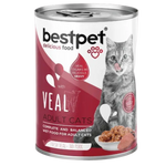 Best Pet Adult Cat With Veal 400g Petfast.shop Bestpet Cat Food Wet Food petfast.shop Egypt PBE2444S75.00