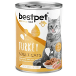 Best Pet Adult Cat With turkey 400g Petfast.shop Bestpet Cat Food Wet Food petfast.shop Egypt PBE2443S75.00