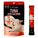 Catsome Creamy Cat Stick Tuna with Salmon 75g (5 sticks/pack) Petfast.shop Catsome Cat Exclusive Kitten Liquid Treat Treats petfast.shop Egypt PCA2842S Default Title 150.00