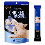 Catsome Creamy Cat Stick Chicken With Mackerel 75g (5 sticks/pack) Petfast.shop