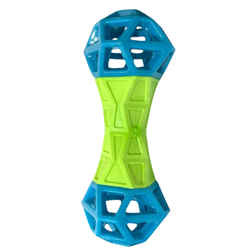 CoolCat Dumbbell Puzzle Dog Toy