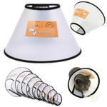 Covalent White Protective Pet Collar